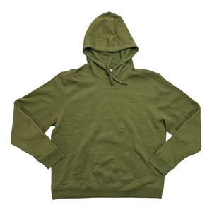 Cargo Olive - Champion Men's Fleece Lined Embroidered 'C' Logo Long Sleeve Hoodi